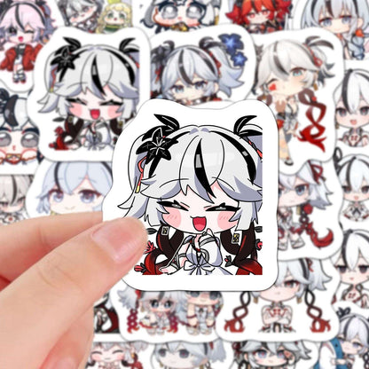 Camellya Wuthering WuWa Waves 60 PCS Stickers - Anime Fan Gifts -Zllada