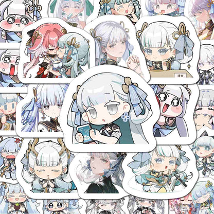 Jinhsi Wuthering WuWa Waves 60 PCS Stickers - Anime Fan Gifts -Zllada
