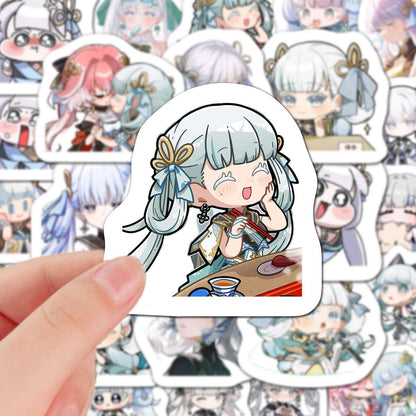 Jinhsi Wuthering WuWa Waves 60 PCS Stickers - Anime Fan Gifts -Zllada