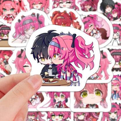 Lupa Wuthering WuWa Waves 60 PCS Stickers - Anime Fan Gifts -Zllada