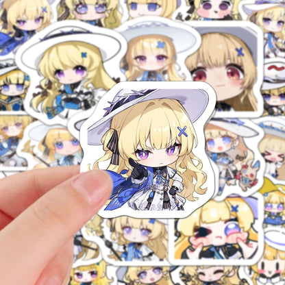Phoebe Wuthering WuWa Waves 60 PCS Stickers - Anime Fan Gifts -Zllada