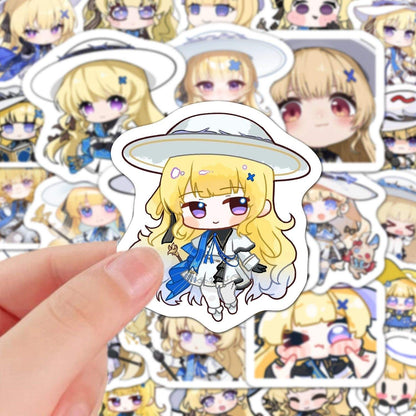 Phoebe Wuthering WuWa Waves 60 PCS Stickers - Anime Fan Gifts -Zllada