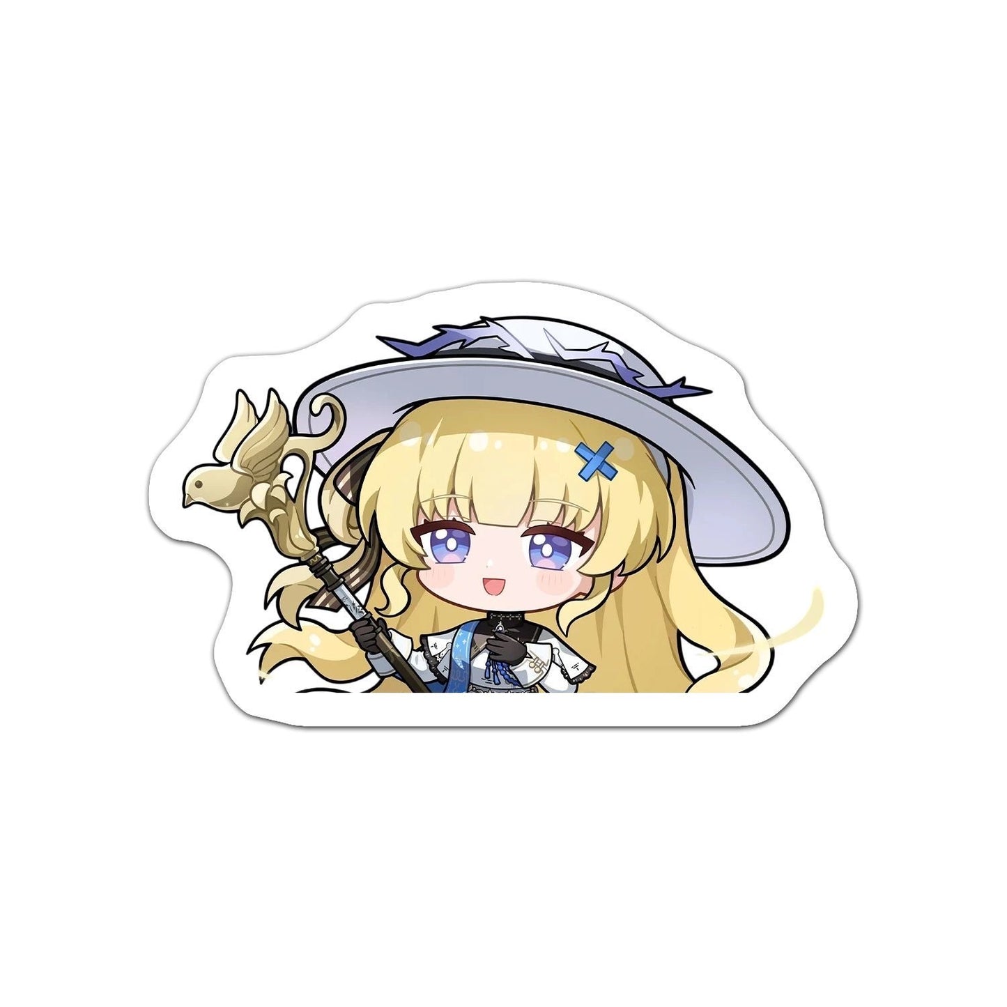 Phoebe Wuthering WuWa Waves 60 PCS Stickers - Anime Fan Gifts -Zllada