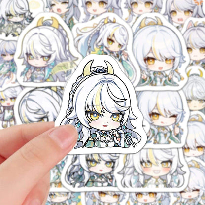Zibai Genshin 60 Pcs Stickers - Anime Fan Gifts -Zllada