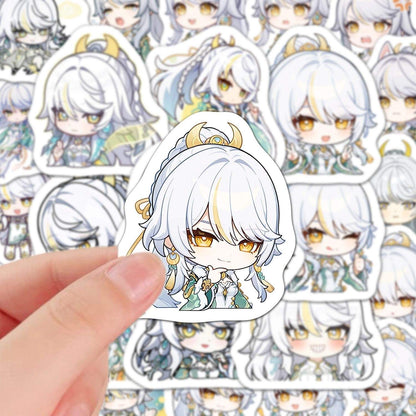 Zibai Genshin 60 Pcs Stickers - Anime Fan Gifts -Zllada