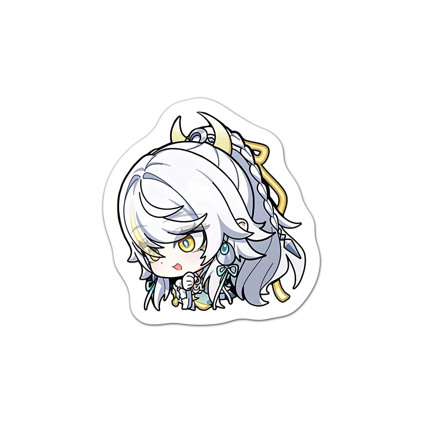 Zibai Genshin 60 Pcs Stickers - Anime Fan Gifts -Zllada