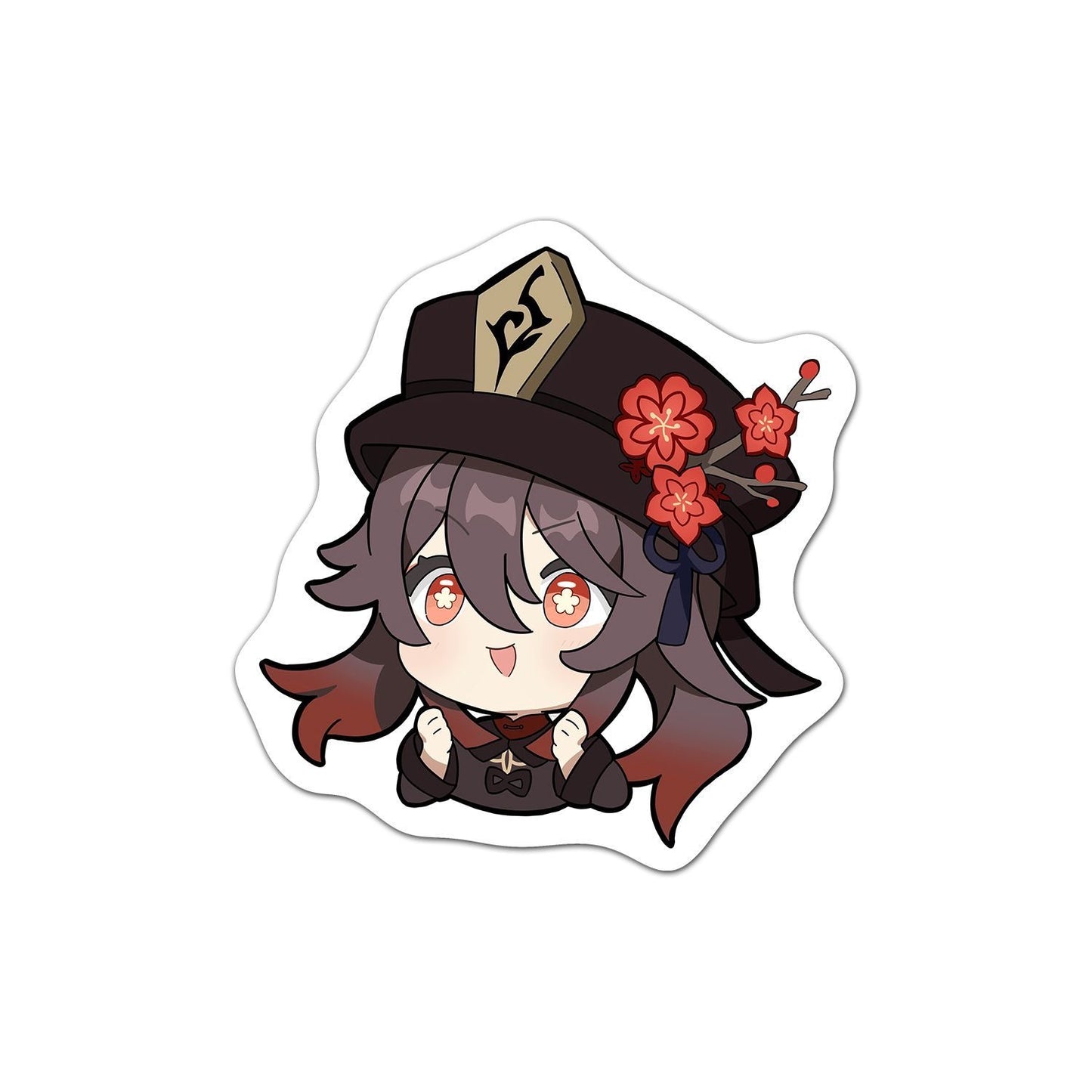 60 PCS HuTao Genshin Stickers - Anime Fan Gifts -Zllada