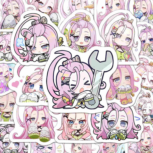 60 PCS Aino Genshin Stickers - Anime Fan Gifts -Zllada