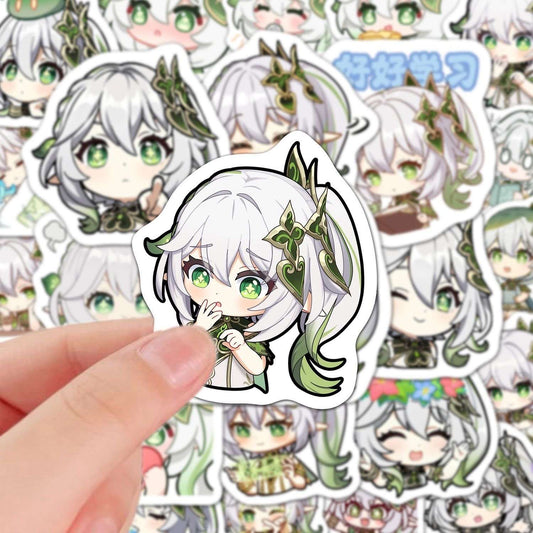 60 PCS Nahida Genshin Stickers - Anime Fan Gifts -Zllada