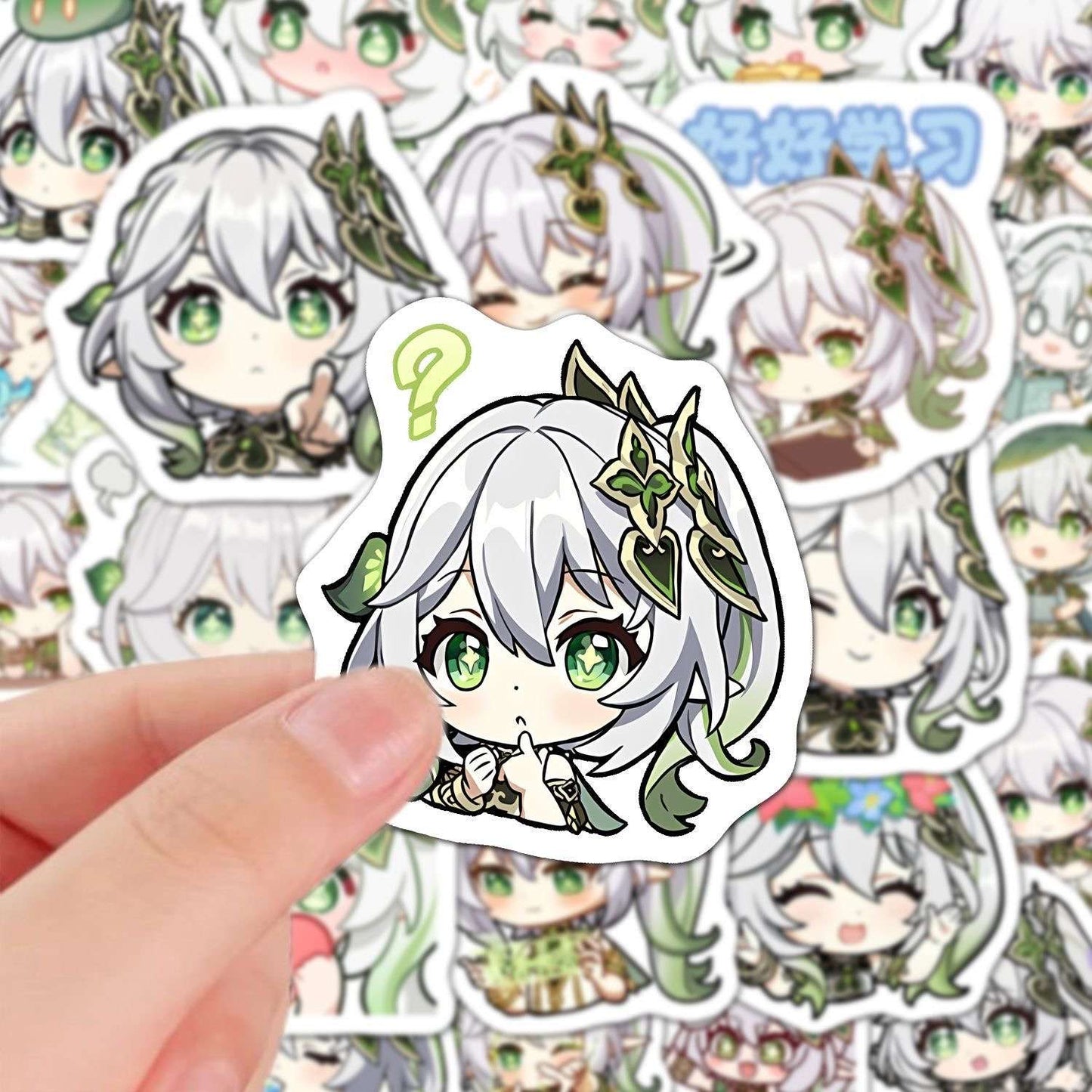 60 PCS Nahida Genshin Stickers - Anime Fan Gifts -Zllada