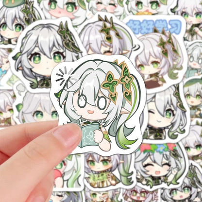 60 PCS Nahida Genshin Stickers - Anime Fan Gifts -Zllada