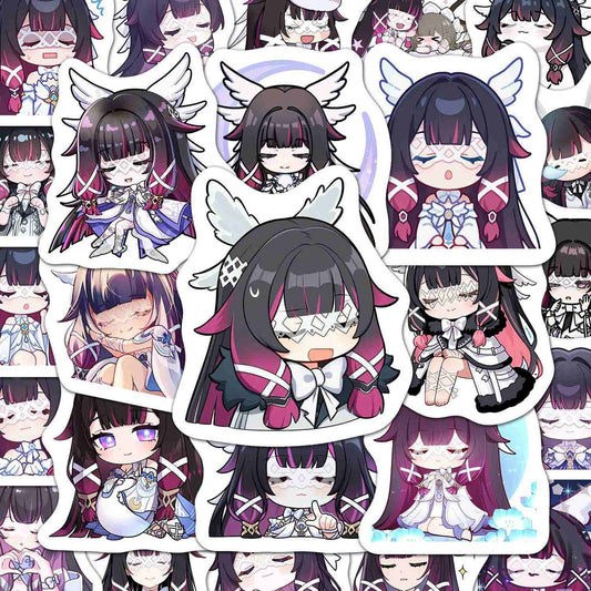 Columbina Genshin 60 PCS Stickers - Anime Fan Gifts -Zllada