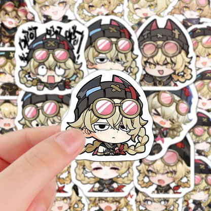60 PCS Jahoda Genshin Stickers - Anime Fan Gifts -Zllada