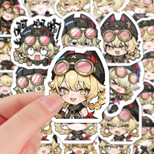60 PCS Jahoda Genshin Stickers - Anime Fan Gifts -Zllada