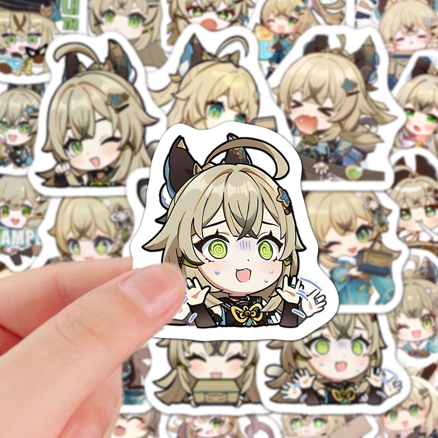 Kirara Genshin 60 PCS Stickers - Anime Fan Gifts -Zllada