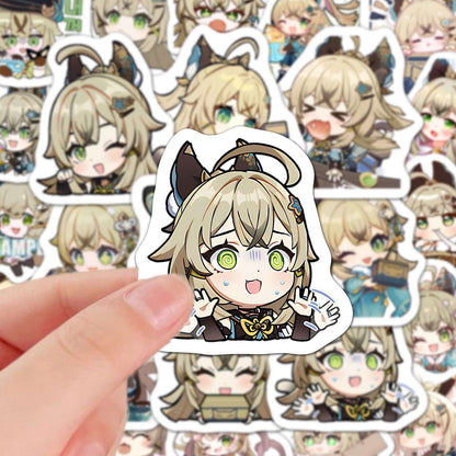 Kirara Genshin 60 PCS Stickers - Anime Fan Gifts -Zllada