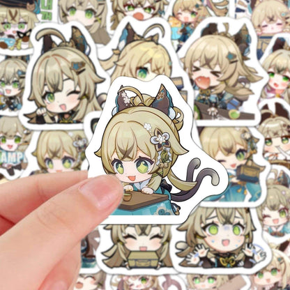 Kirara Genshin 60 PCS Stickers - Anime Fan Gifts -Zllada