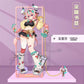 Genshin Impact Amber Metal Bookmark - Anime Figure Merch with 3D Display Box - Birthday Gifts for Fans Friends Gamer Book Lovers - Zllada