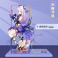 Genshin Impact Amber Metal Bookmark - Anime Figure Merch with 3D Display Box - Birthday Gifts for Fans Friends Gamer Book Lovers - Zllada