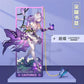 Honkai Star Rail Acheron Metal Bookmark - Anime Figure Merch with 3D Display Box - Birthday Gifts for Fans Friends Gamer Book Lovers - Zllada
