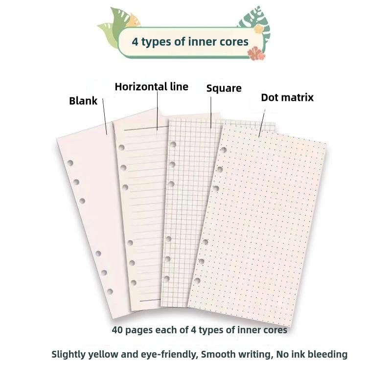 Genshin A6 Journal Planner - Anime Merch Game Figure - Stainless Steel Binder PU Leather 160 Pages with Magnetic Closure - Gift for Birthday Anniversary - Zllada