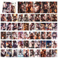 Genshin Holographic 50 Pcs Cards - 50 Anime-Style Collectible Cards for Fans and Gamers - Game-Themed Merchandise - Zllada