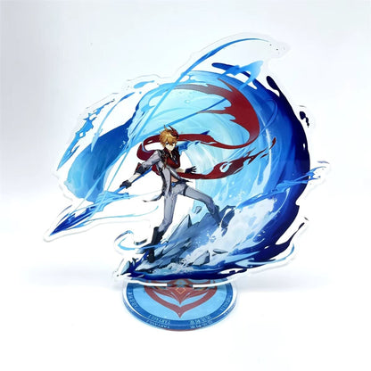 Genshin Acrylic Character Standee – Desktop Decoration for Gifting to Friends Anime Game Fan Gift - Zllada