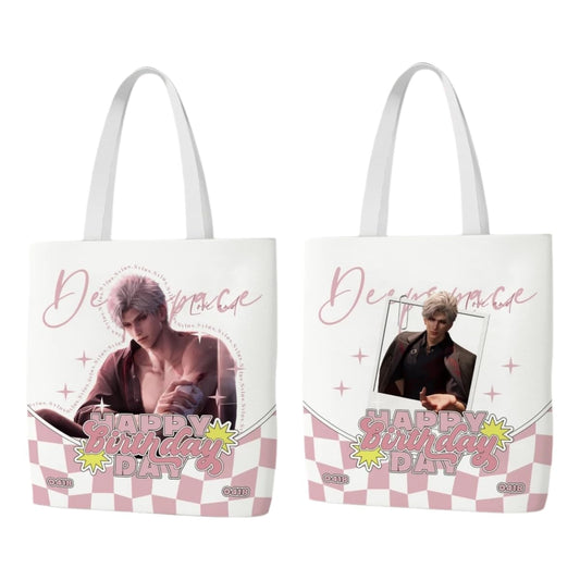 Love Deepspace Handbag - Canvas Tote Shoulder Bag Lightweight Anime Fan Gift - Casual Daily Use for Work, Travel