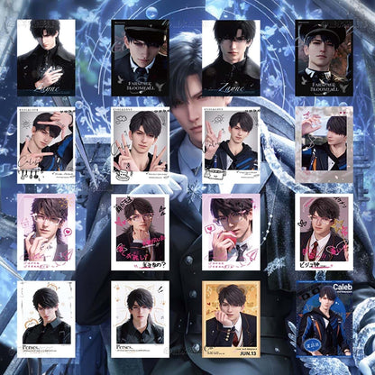 108 Pcs Caleb Love Deepspace Instant Photo Stickers - Waterproof DIY Decals for Laptop, Fridge, Decor Zayne Xavier Rafayel Sylus Caleb - Cute Anime Fan Gift - Zllada