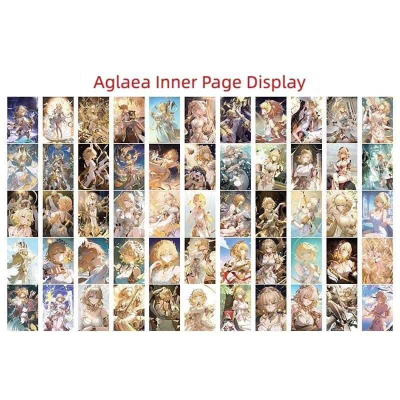 Star Rail  Holographic Card Set - 55-Piece Holographic Trading Collector Set with Scratch-Resistant Sleeves for Fans and Gamers