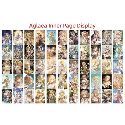 Star Rail  Holographic Card Set - 55-Piece Holographic Trading Collector Set with Scratch-Resistant Sleeves for Fans and Gamers