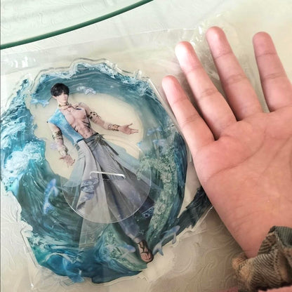 Rafayel Love Deepspace Acrylic Standee - Zayne, Xavier, Sylus, Caleb Figures for Desk Display - Fan Art Collection Decoration