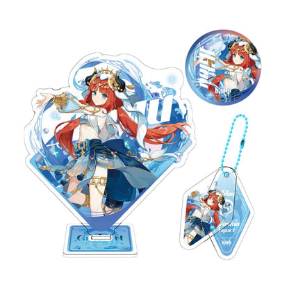 Genshin Figurines Character Standee Set - Anime Gift Ideal Gift Box Set for Fans Friends Gamer Book Lovers - Zllada