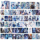 Genshin Holographic 50 Pcs Cards - 50 Anime-Style Collectible Cards for Fans and Gamers - Game-Themed Merchandise - Zllada