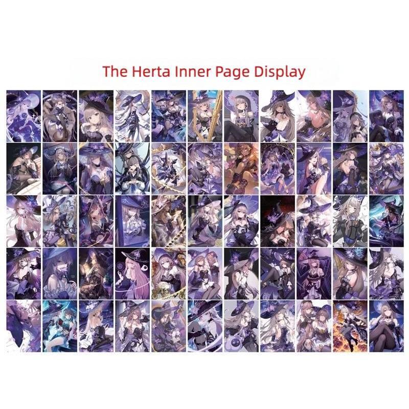 Star Rail  Holographic Card Set - 55-Piece Holographic Trading Collector Set with Scratch-Resistant Sleeves for Fans and Gamers