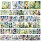 Genshin Holographic 50 Pcs Cards - 50 Anime-Style Collectible Cards for Fans and Gamers - Game-Themed Merchandise - Zllada