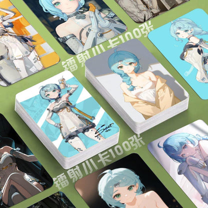 Zone Zero Cards Merch Set - 50 Pcs Holographic Trading Collector Set for Fans and Gamers