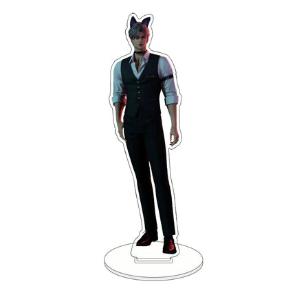 Sylus Love Deepspace Acrylic Standee - 10cm Character Figures (Zayne/Xavier/Rafayel/Sylus/Caleb) for Desk & Shelf  Zouven