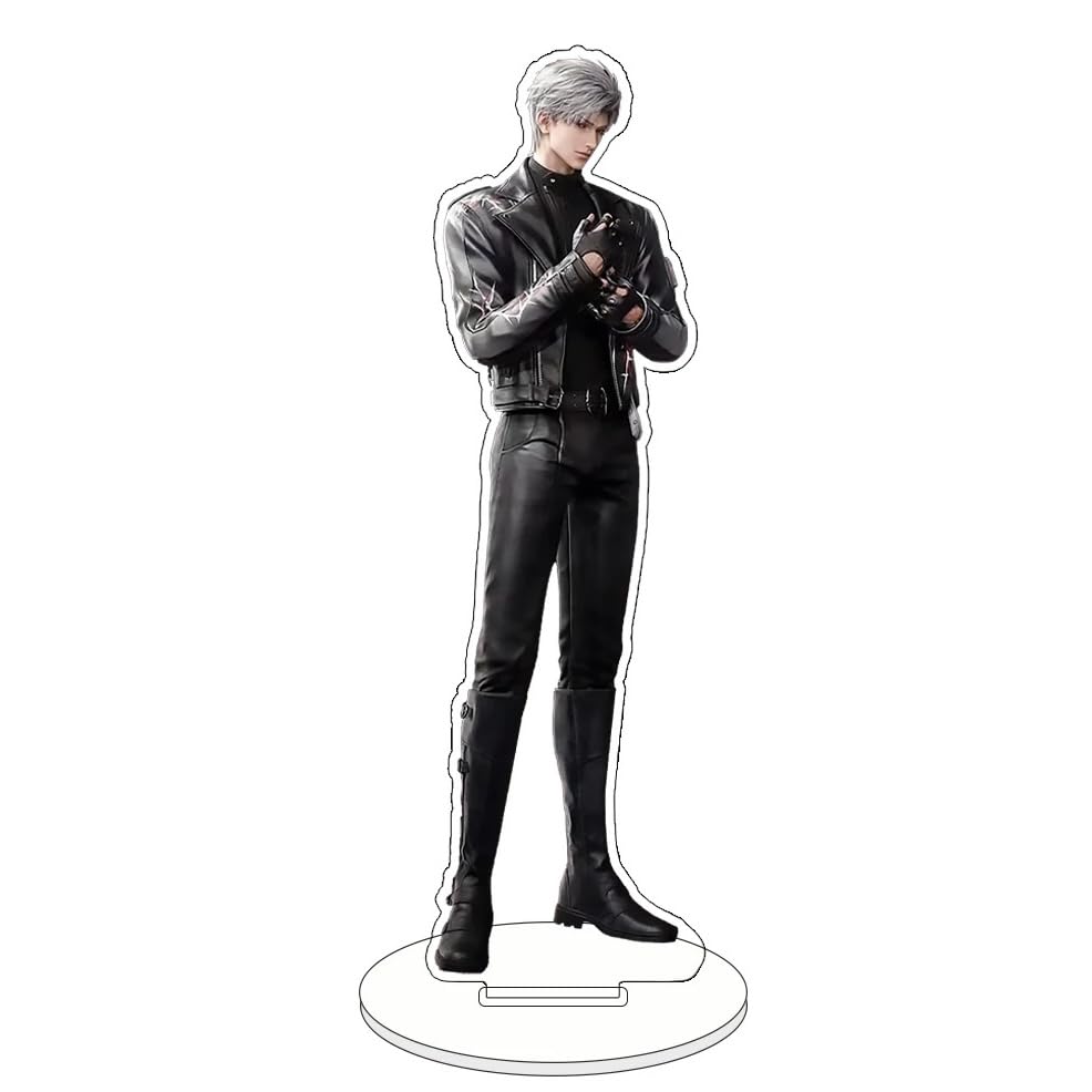 Sylus Love Deepspace Acrylic Standee - 10cm Character Figures (Zayne/Xavier/Rafayel/Sylus/Caleb) for Desk & Shelf  Zouven
