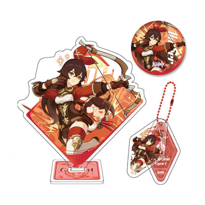 Genshin Figurines Character Standee Set - Anime Gift Ideal Gift Box Set for Fans Friends Gamer Book Lovers - Zllada